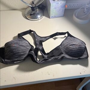 Victoria's Secret Black and Gray Women's Bra